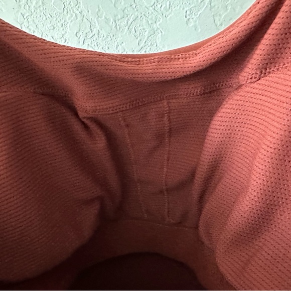 Athleta Hyper Focused Powervita Bra Dress in Dried Cinnamon Rust Color Size S - Picture 5 of 9